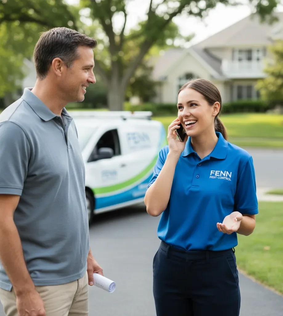 Fenn Pest Control customer support in Prairie View